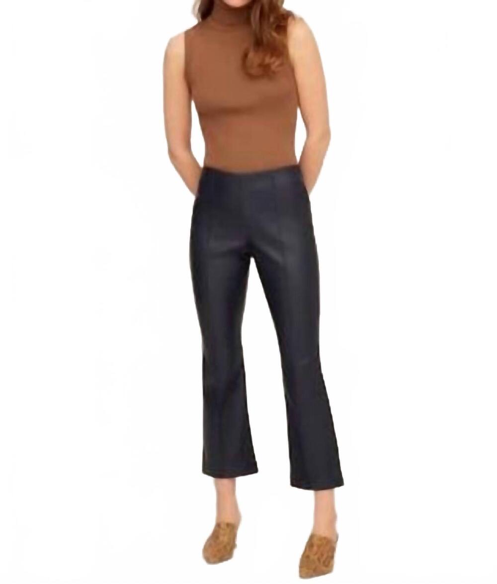 NEW FIFTEEN TWENTY sigourney pintuck flare pants in black